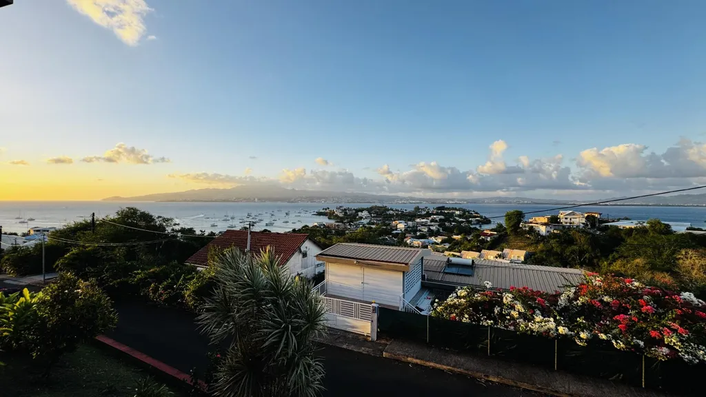 Balcon - Appartement T3 avec Vue Mer à Trois-Îlets