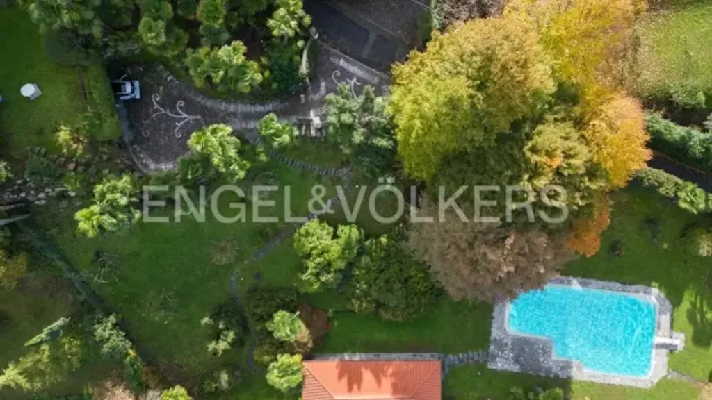 Vue aérienne - Luxury Villa with Pool in Castelveccana