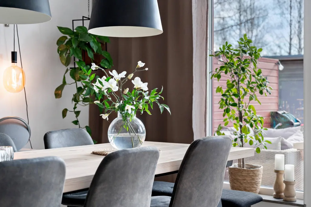 Salle à manger - Apartment with Balcony in Skellefteå