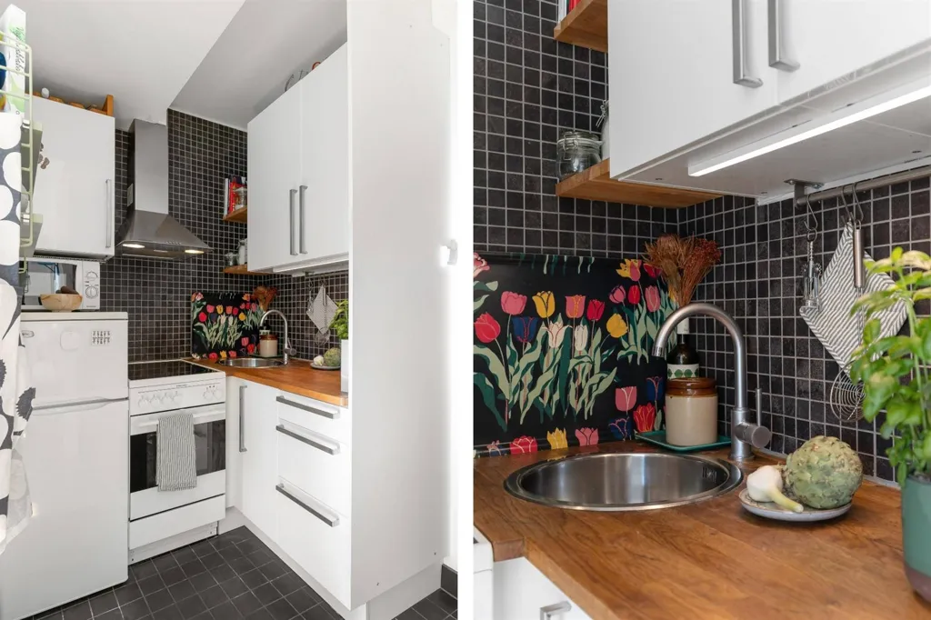 Cucina - Efficient Flat with Loft Potential in Blackeberg