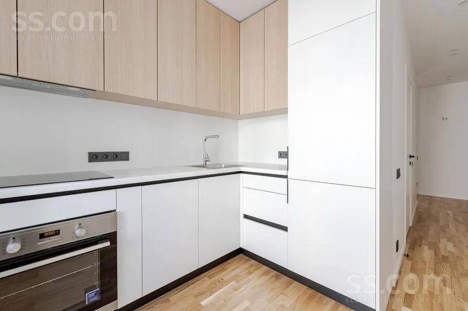 Köök - Renovated 3-Bedroom Flat in Riga Centre
