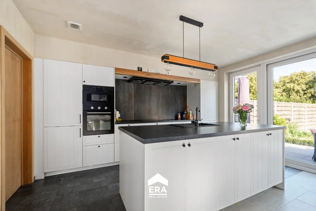 Kitchen - Contemporary House with Garden in Beernem