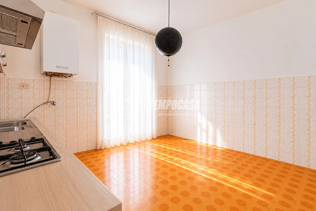 Köök - Two-Bedroom Flat with Balcony in Milan