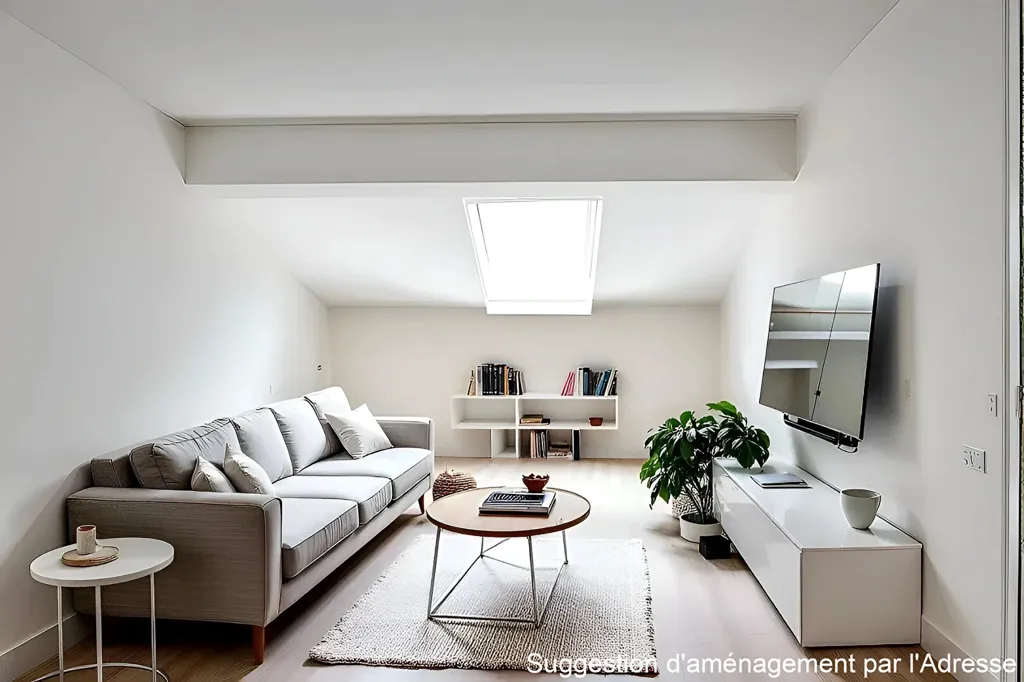 Soggiorno - Studio with Balcony near Gagny Centre