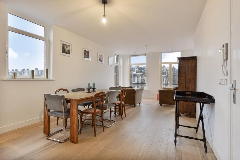Dining Room - Light-Filled 2-Bedroom Apartment in Amsterdam West