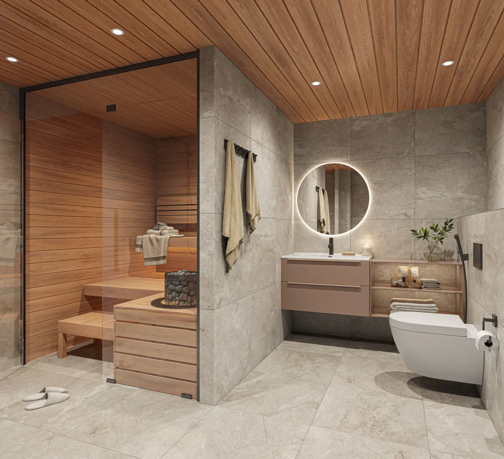 Bagni - New Build Apartment with Balcony in Espoo