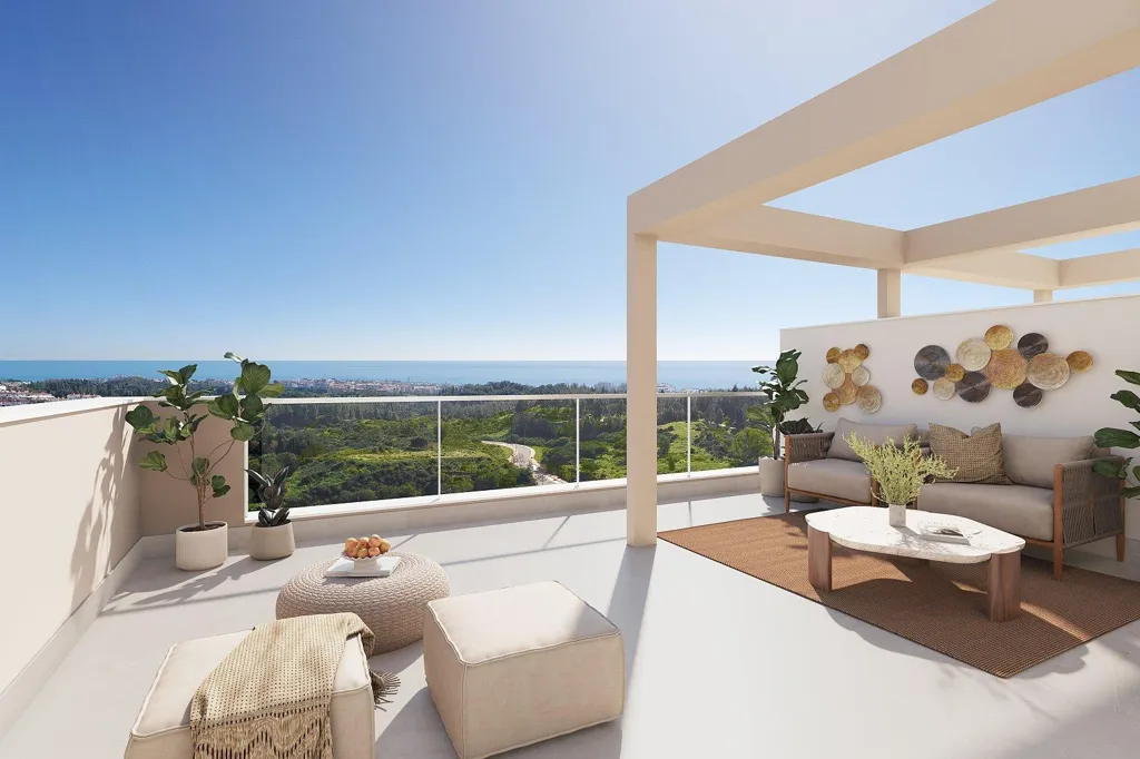 Terrasse - Apartment with Panoramic Views in Mijas