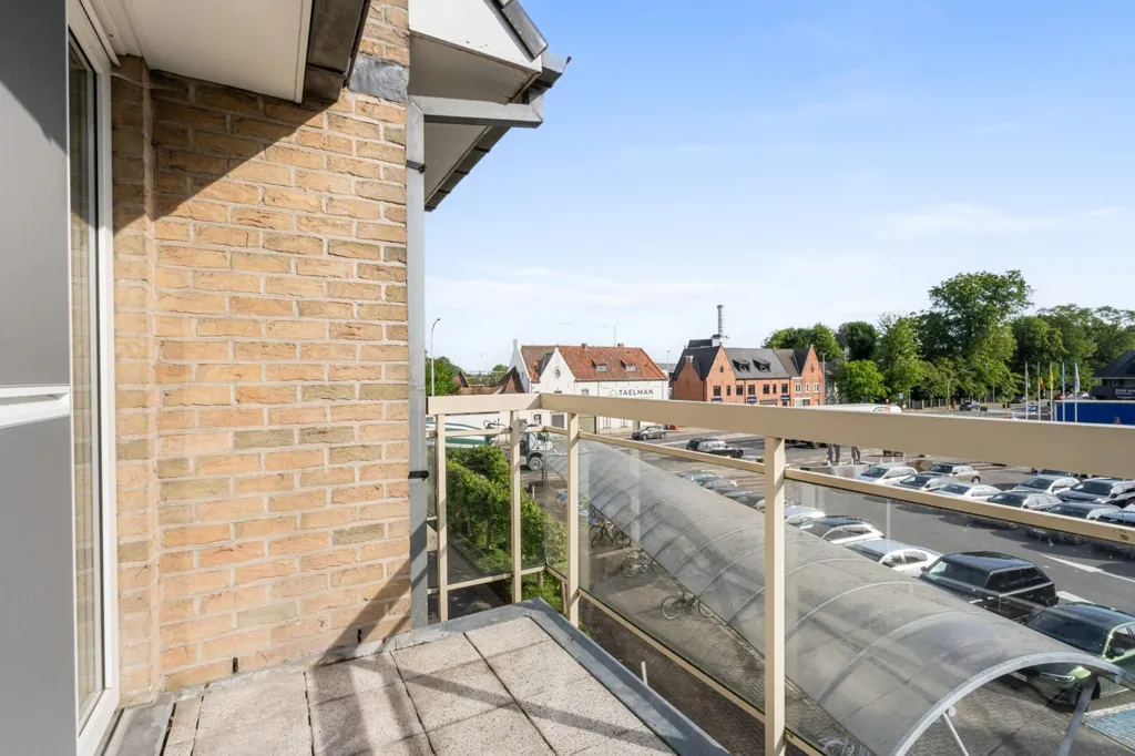 Balcon - Appartement avec Garagebox au Cœur d'Olsene