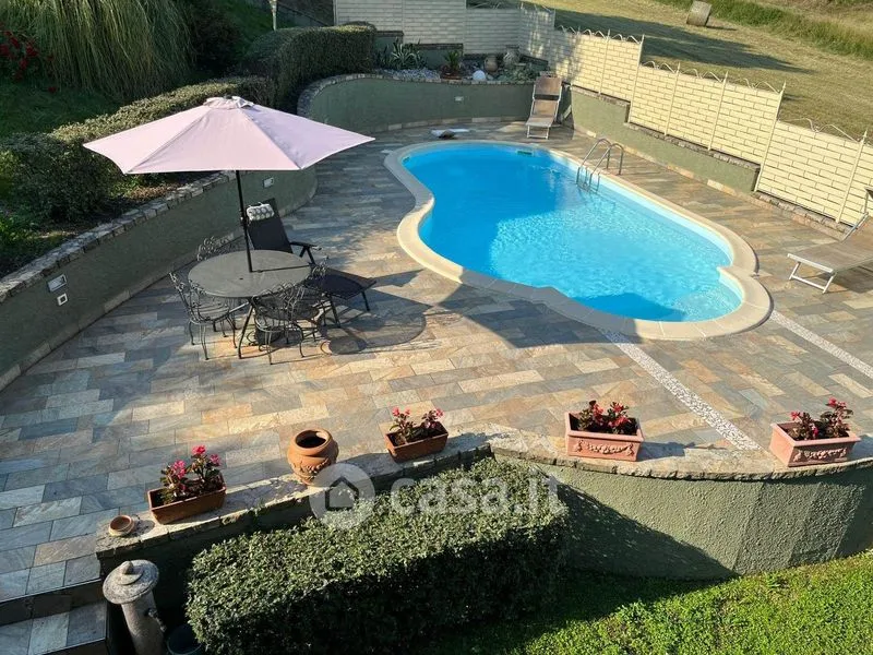 Vista aerea - Villa with Pool in Villongo