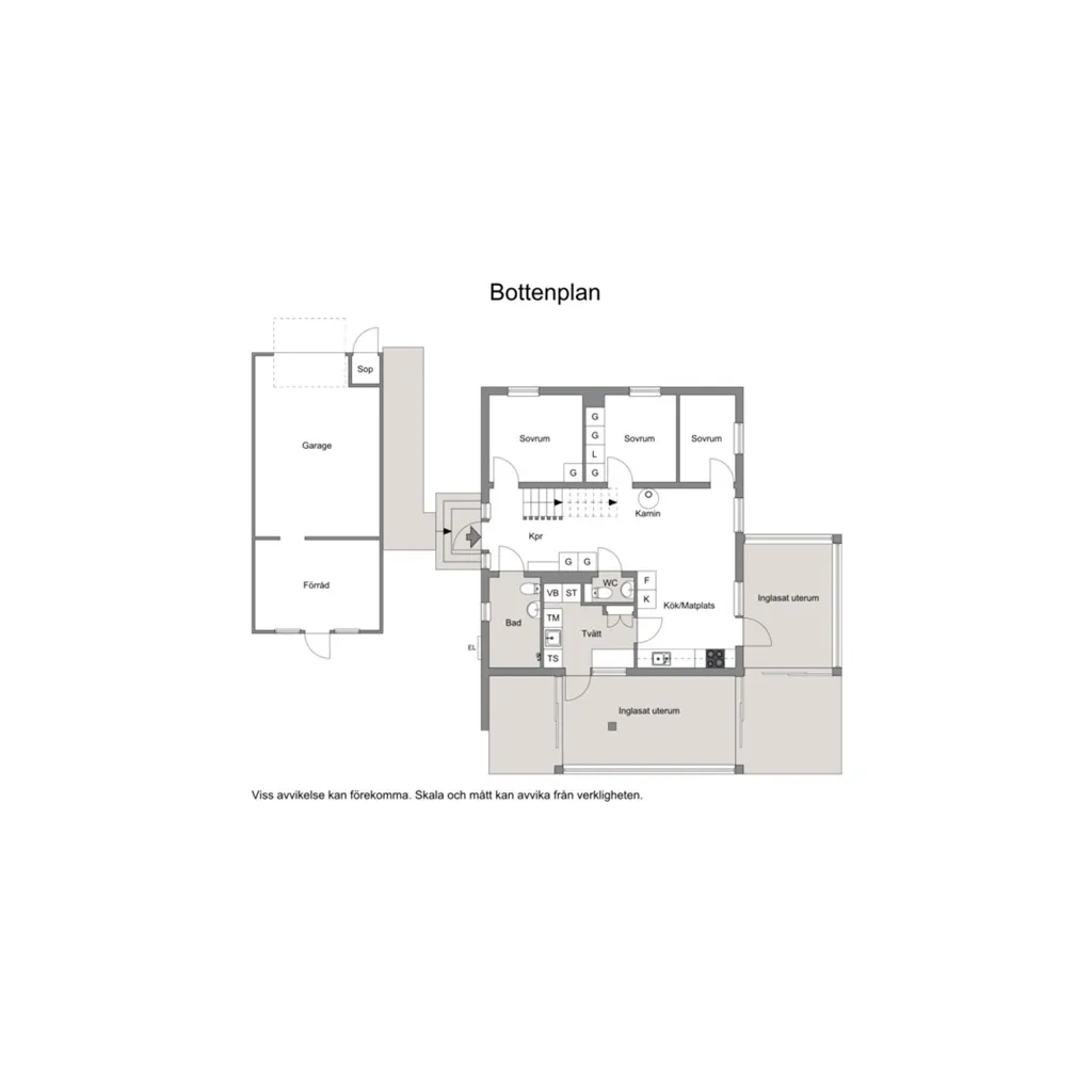 Plan - Villa with Garden in Gullbranna, Halmstad