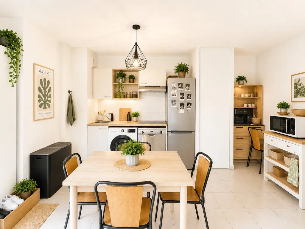 Söögituba - T3 Flat with Garden in Montussan