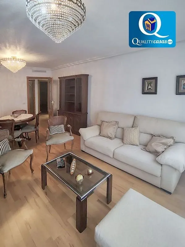 Séjour - Apartment with Terrace in Alicante's Ensanche