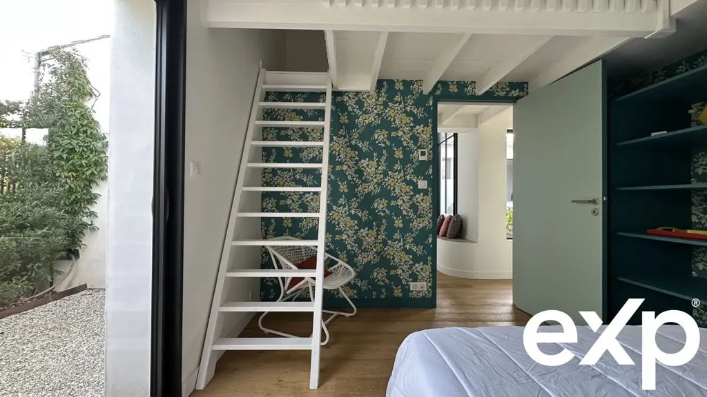 Bedrooms - Character House with Patio in Confidential Address