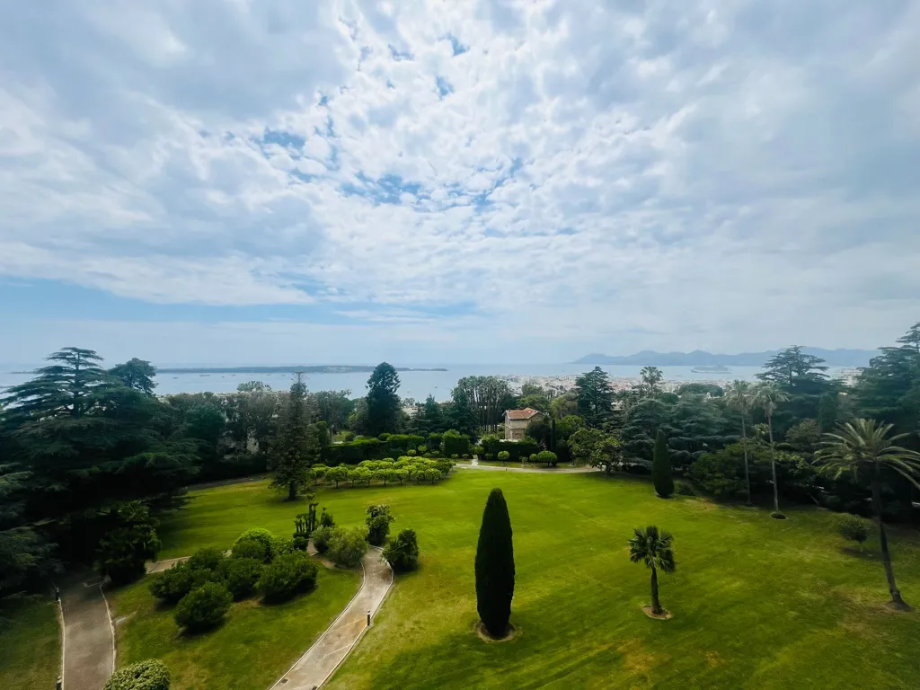 Jardin - Appartement de 3.5 Pièces avec Vue Mer à Cannes