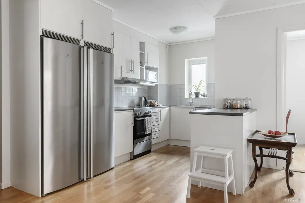Cucina - Apartment with River View in Karlstad
