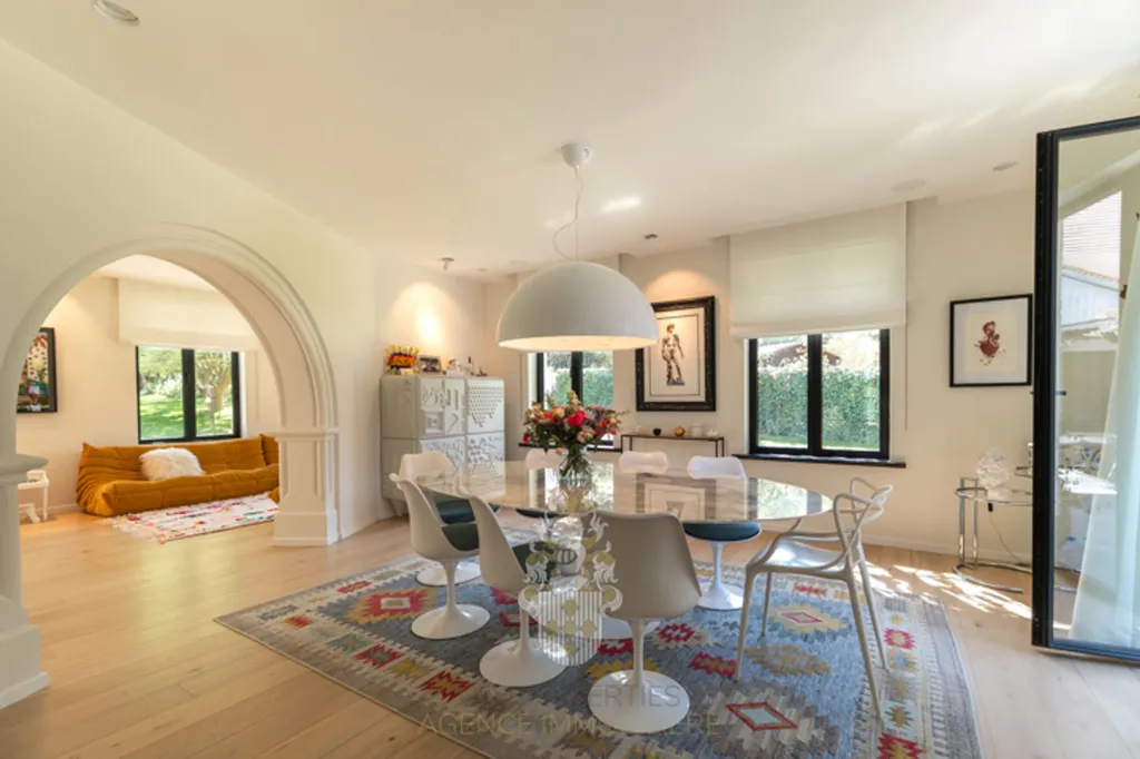 Salle à manger - Villa Rénovée avec Espace Wellness à Uccle