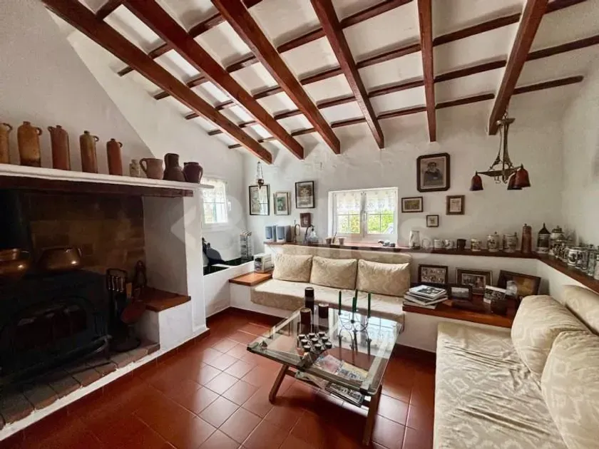 Séjour - Rustic Chalet with Pool in Alaior