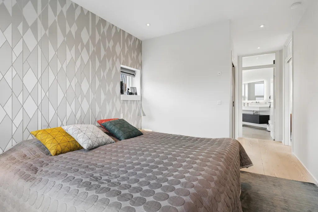 Bedrooms - Architectural Villa in Hastrup
