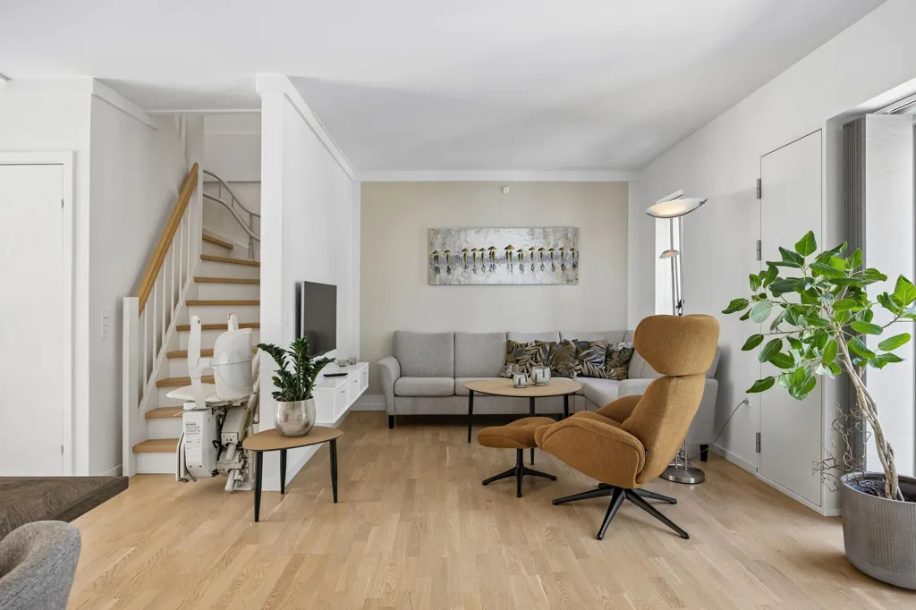 Soggiorno - Apartment with City Centre View in Køge