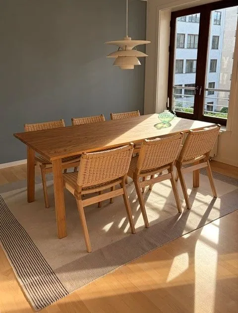 Dining Room - Furnished Flat with Balcony in Copenhagen K