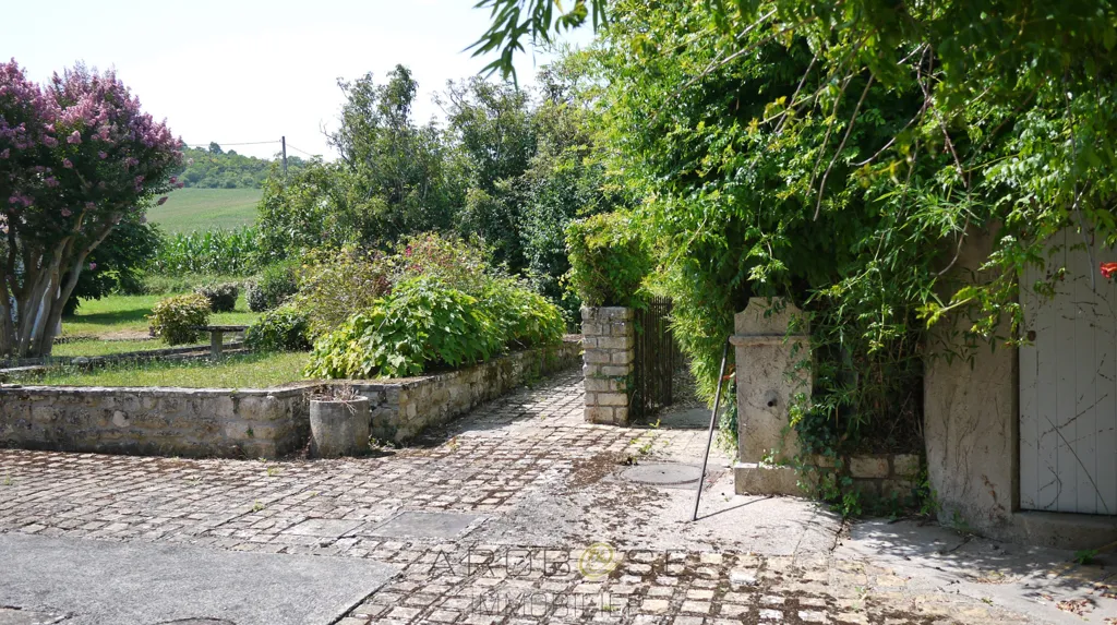 Garden - Restored Stone Manor with Pool near Bordeaux