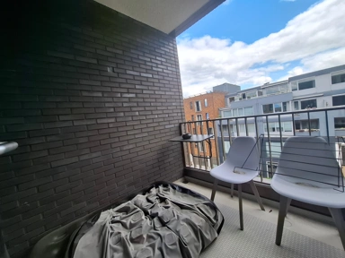 Balcon - Modern Apartment with Balcony in Breda