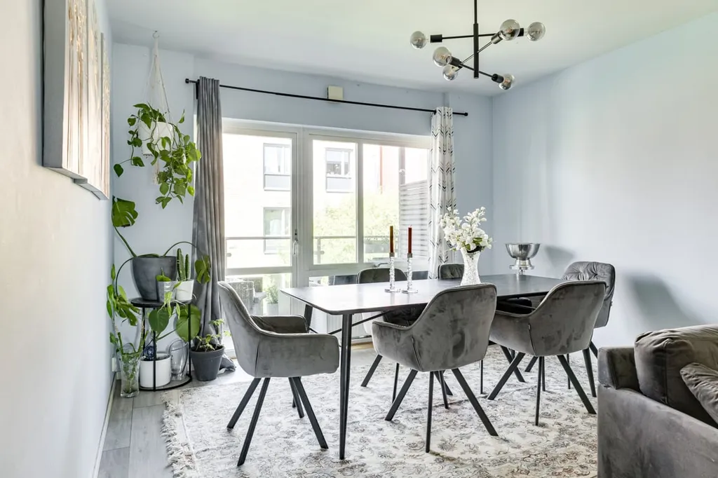 Dining Room - Apartment with Generous Balcony in Limhamn Bunkeflostrand