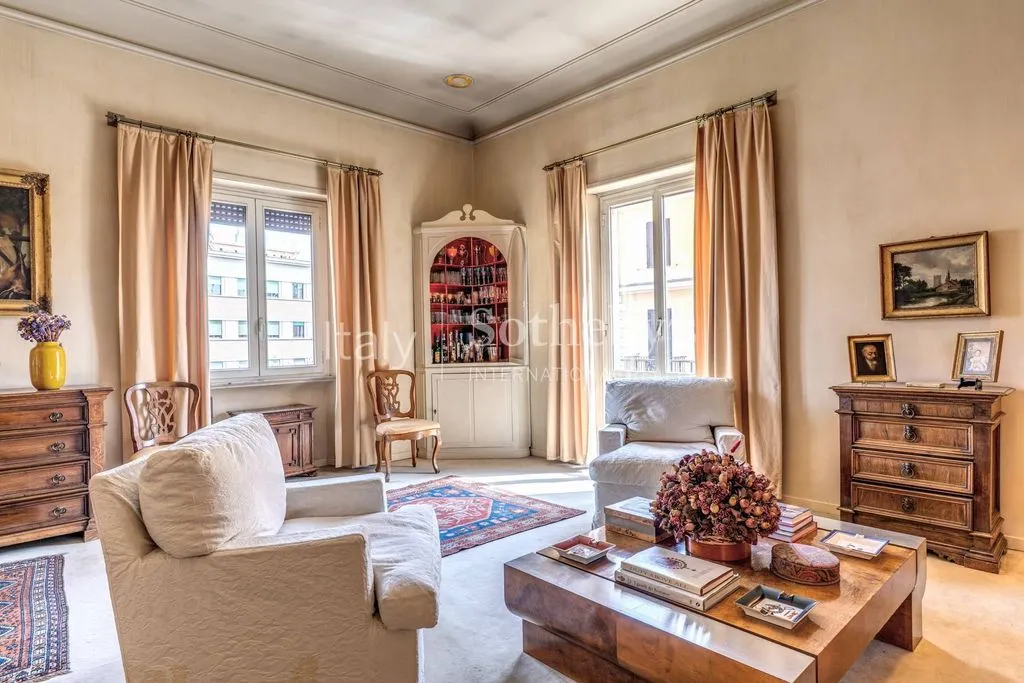 Séjour - Luxury Flat with Park View in Rome