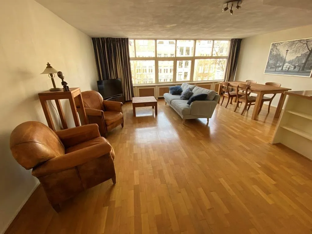 Séjour - Monumental Canal-View Apartment in Amsterdam