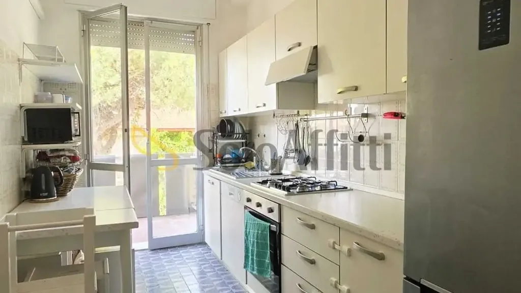 Cucina - Spacious Apartment with Balcony in Forlì