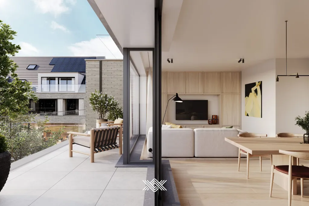 Terrass - Duplex Apartment with Terraces in Kapellehof