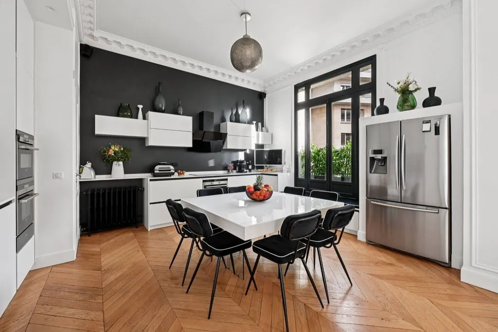 Köök - Luxury Apartment with Art Deco Style in Paris 16