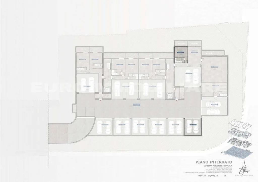 Floor Plan - Luxury Flat with Private Garden in Cellatica