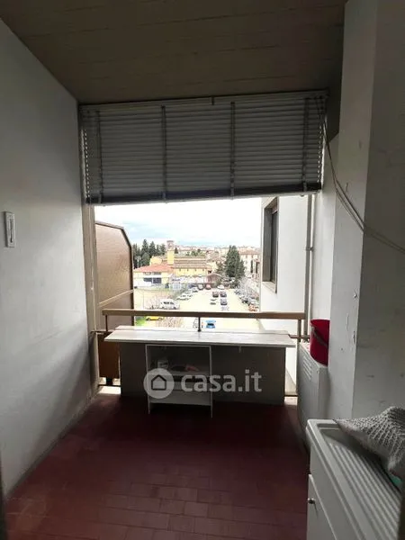 Balcon - 6-Bedroom Apartment with Garden View in Florence