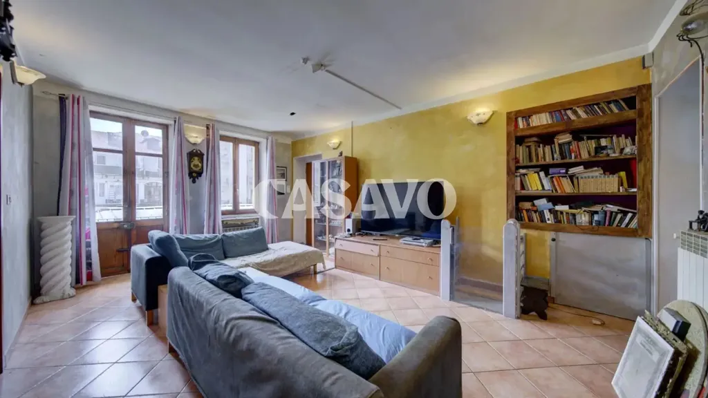 Séjour - Spacious Apartment with Balcony in Turin