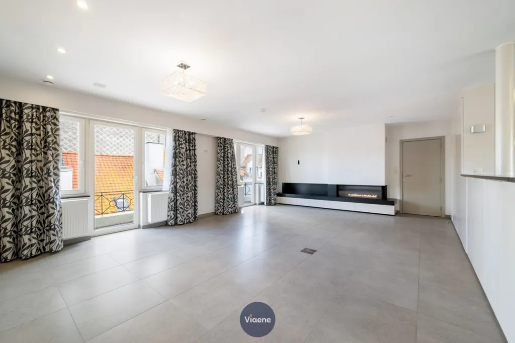 Séjour - Duplex Penthouse avec Terrasse à Oostende