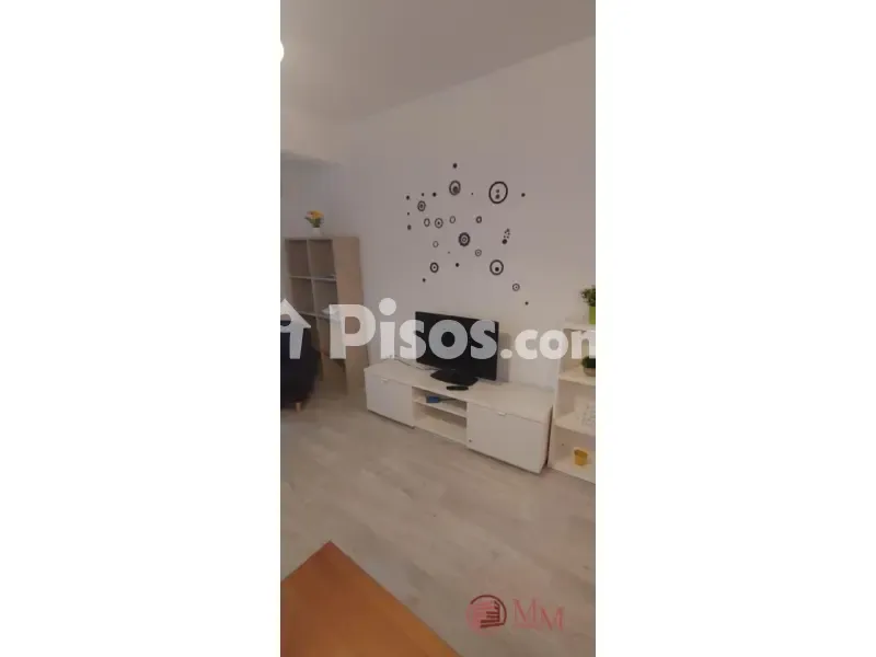 Living Room - Furnished Flat with Balcony in Ciudad Jardín