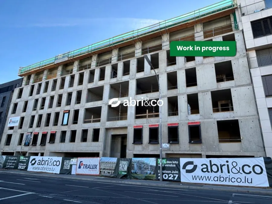 Extérieur - Studio neuf avec ascenseur à Luxembourg-Hollerich