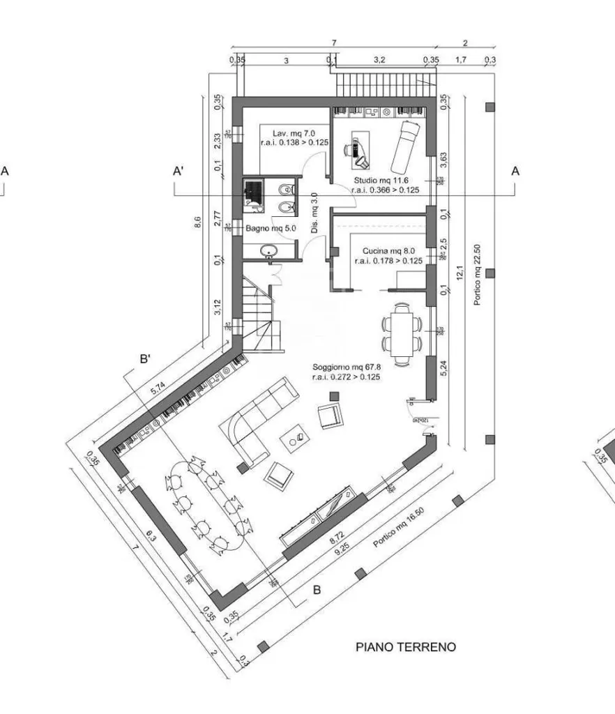 Plaan - Villa with Pool Under Construction in Tignale