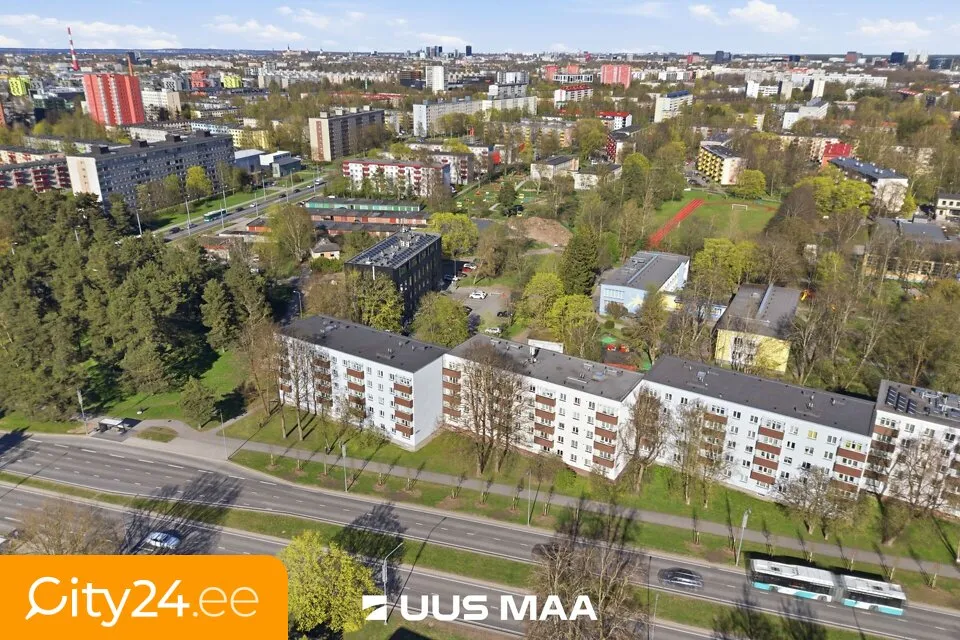 Vue aérienne - Appartement 2 pièces à Tallinn