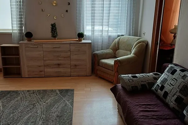 Living Room - Apartment with Sea View in Kohtla-Järve Centre