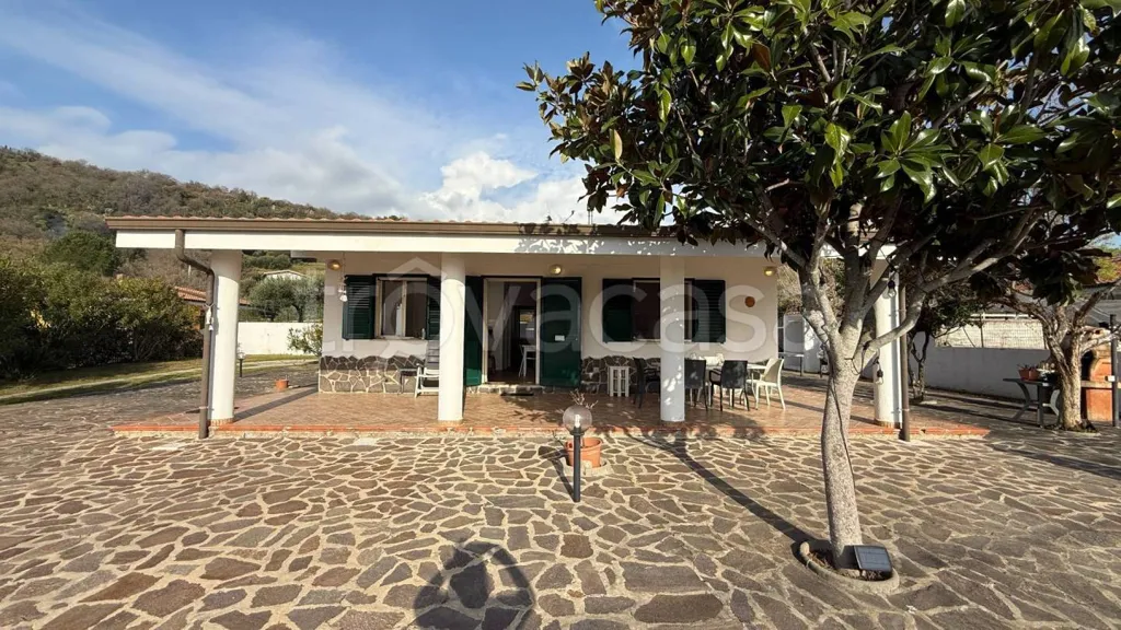 Terrasse - Villa with Sea View in Ricadi