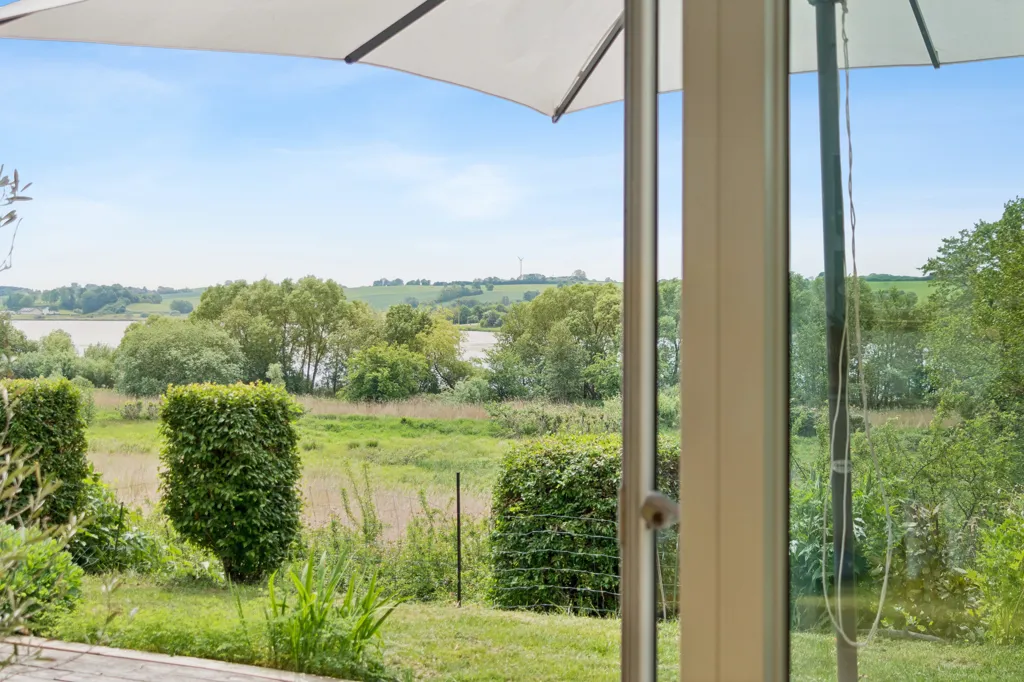 Terrasse - Swedish Villa with Panoramic Nature View in Hoptrup