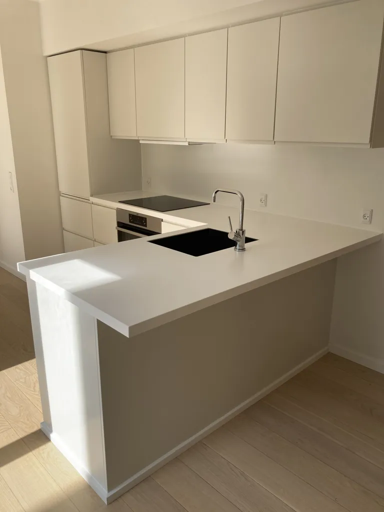 Cucina - Corner Flat with Balcony in Nordhavn