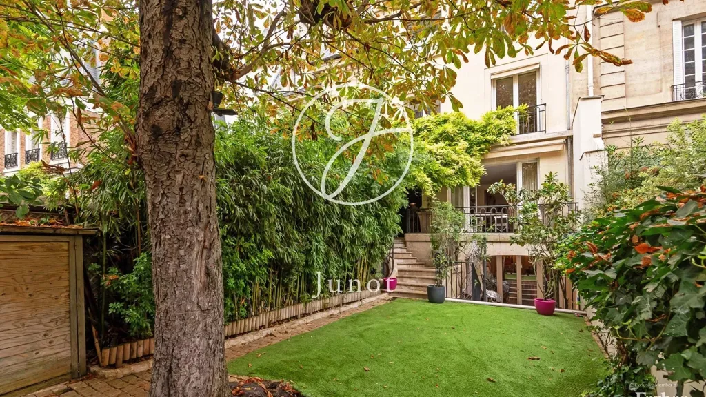 Jardin - Hôtel Particulier avec Terrasse à Passy