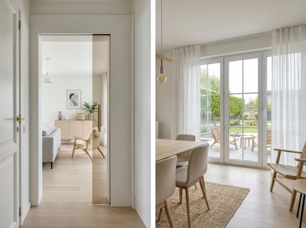 Salle à manger - Half-ouverte Bébouwée avec Jardin à Kuringen