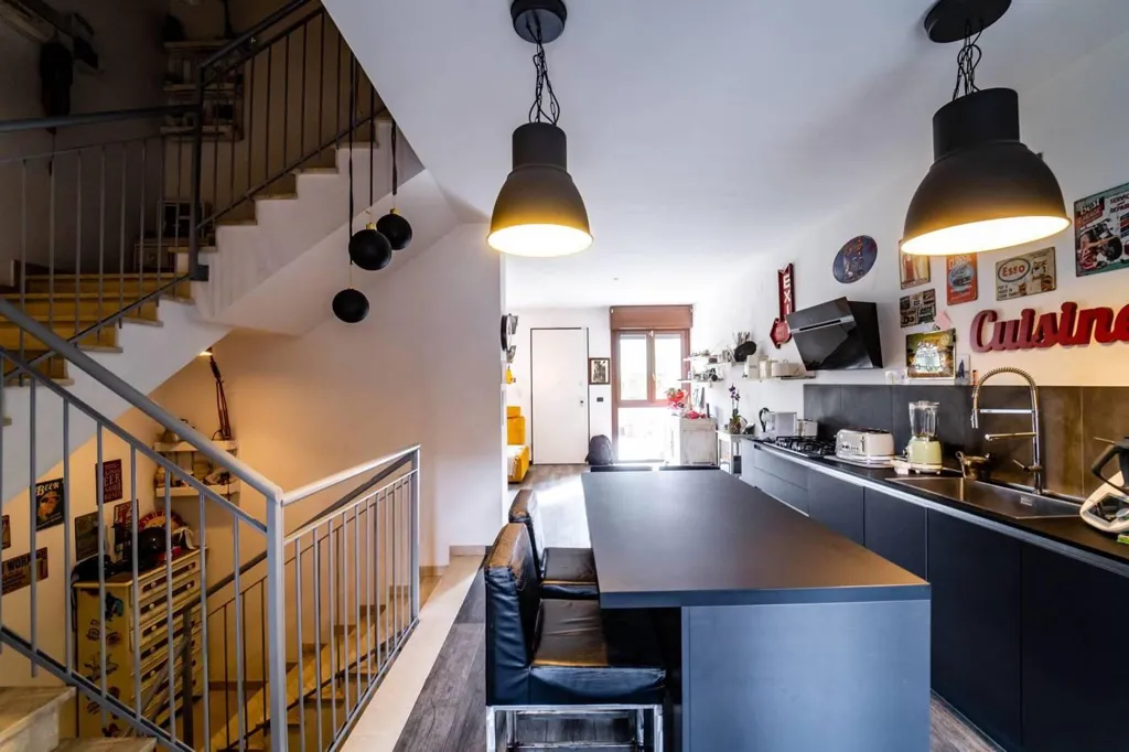 Cuisine - Villa with Private Garden in Sasso Marconi