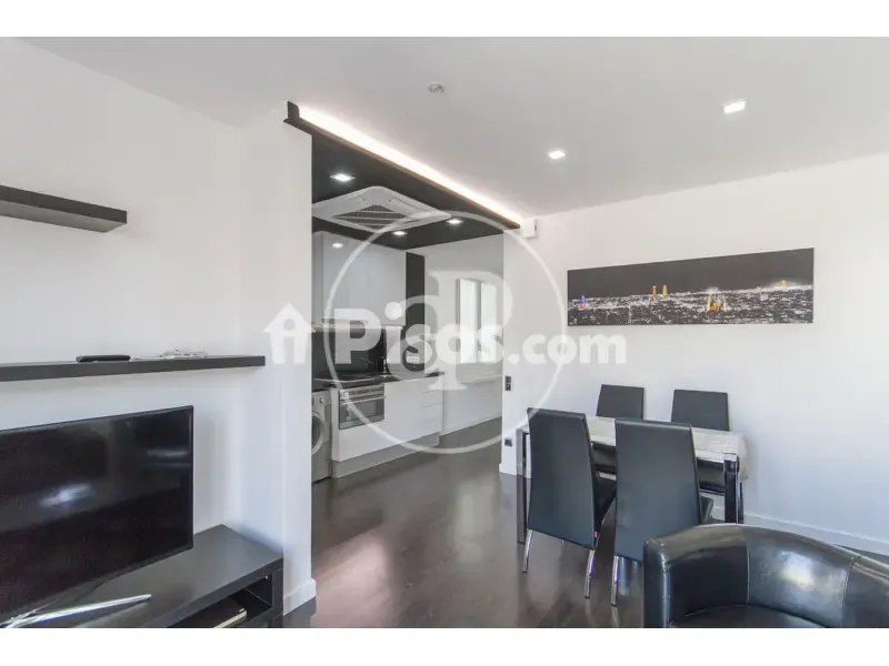 Séjour - Reformed Apartment with Terrace in Eixample