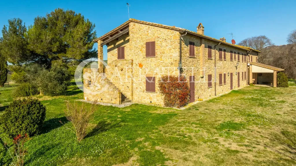 Õhuvaade - Rustic Farmhouse with Pool near Volterra