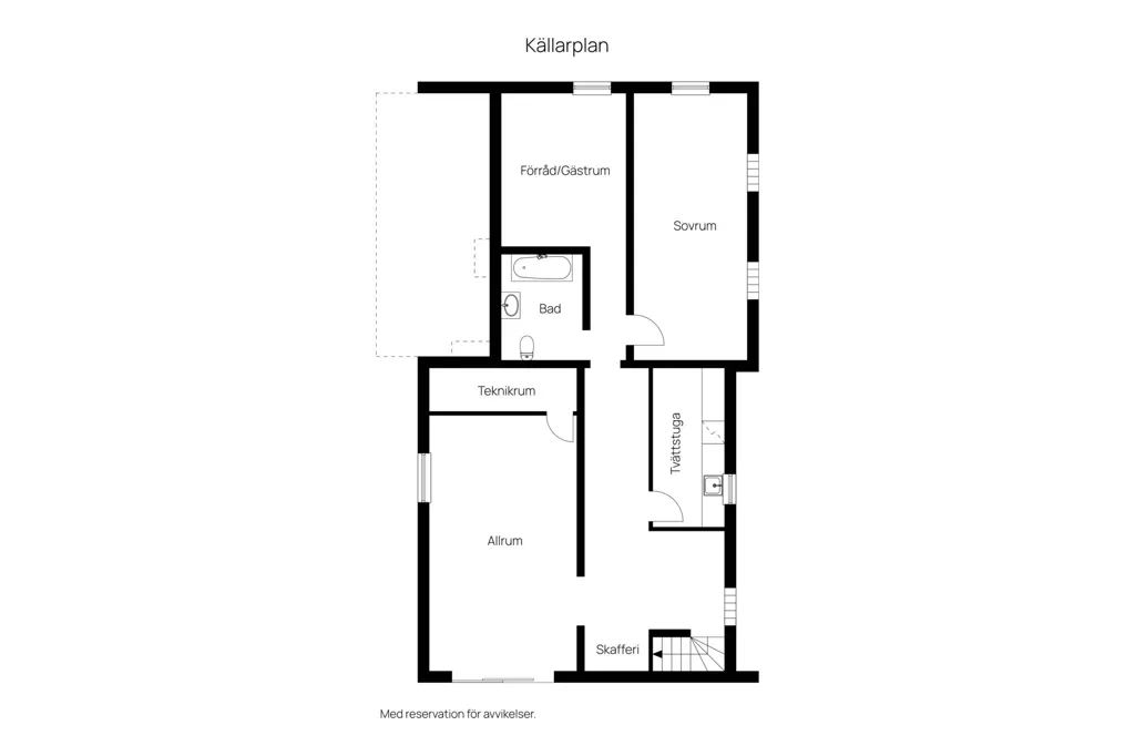 Plan - Renovated Villa with Garden in Lindö
